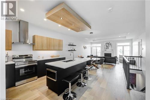 269 Pittock Park Road Unit# 12, Woodstock, ON - Indoor Photo Showing Kitchen With Double Sink With Upgraded Kitchen