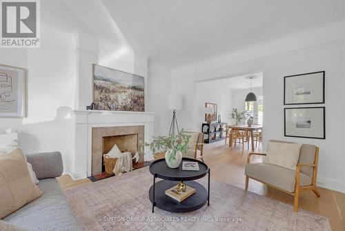 333 Brunswick Avenue, Toronto (Annex), ON - Indoor Photo Showing Living Room With Fireplace