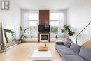 16 Egerton Lane, Toronto (Kensington-Chinatown), ON  - Indoor Photo Showing Living Room With Fireplace 