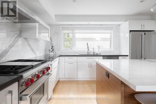 16 Egerton Lane, Toronto (Kensington-Chinatown), ON - Indoor Photo Showing Kitchen With Upgraded Kitchen