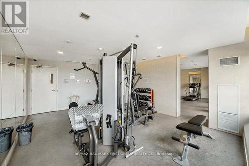 309 - 1235 Bayly Street, Pickering (Bay Ridges), ON - Indoor Photo Showing Gym Room