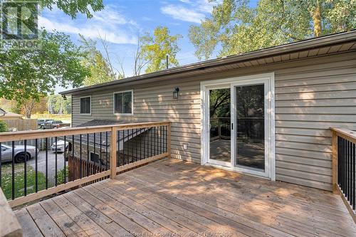 4851 Matchett Road, Windsor, ON - Outdoor With Deck Patio Veranda With Exterior