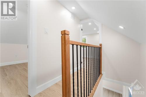 Wood/Steel Rod Handrail - 2713 Donnelly Drive, Ottawa, ON - Indoor Photo Showing Other Room