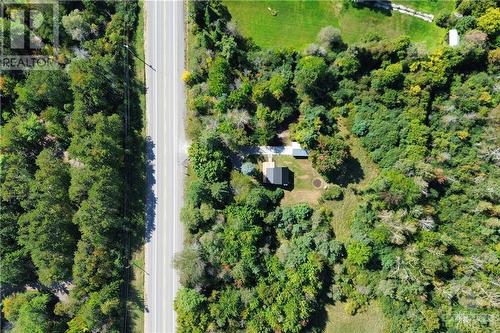 Drone View from the Road - 2713 Donnelly Drive, Ottawa, ON - Outdoor With View