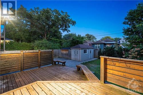 100 Fentiman Avenue, Ottawa, ON - Outdoor With Deck Patio Veranda