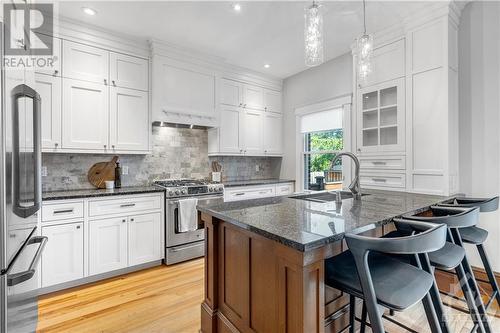 100 Fentiman Avenue, Ottawa, ON - Indoor Photo Showing Kitchen With Stainless Steel Kitchen With Upgraded Kitchen