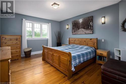 023038 Holland-Sydenham Townline, Chatsworth, ON - Indoor Photo Showing Bedroom