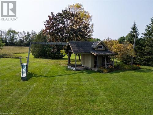 023038 Holland-Sydenham Townline, Chatsworth, ON - Outdoor With Deck Patio Veranda