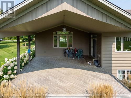 023038 Holland-Sydenham Townline, Chatsworth, ON - Outdoor With Deck Patio Veranda With Exterior