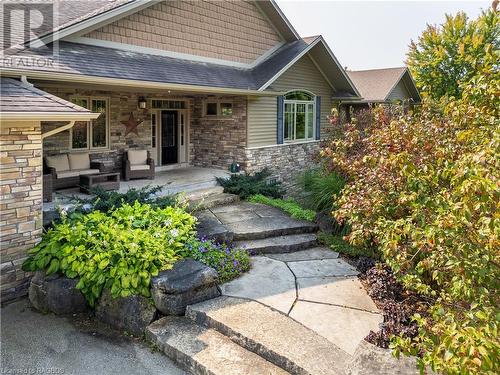 023038 Holland-Sydenham Townline, Chatsworth, ON - Outdoor With Deck Patio Veranda