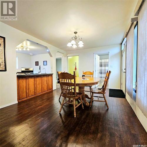 33 Railway Avenue, Yarbo, SK - Indoor Photo Showing Dining Room