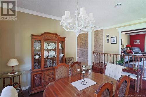 5476 Route 10 Hwy, Hardwood Ridge, NB - Indoor Photo Showing Dining Room