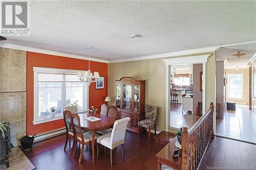 5476 Route 10 Hwy, Hardwood Ridge, NB - Indoor Photo Showing Dining Room