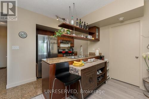 305 - 5 Mariner Terrace, Toronto, ON - Indoor Photo Showing Kitchen With Double Sink