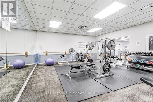 101 - 1270 Maple Crossing Boulevard, Burlington (Brant), ON - Indoor Photo Showing Gym Room