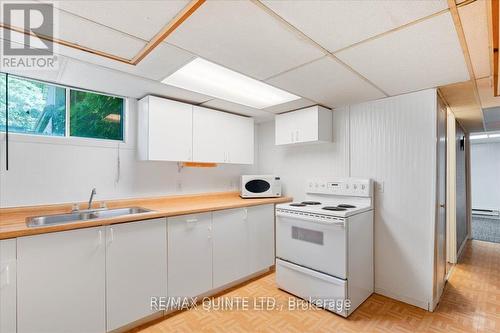 27A Pepper Avenue, Belleville, ON - Indoor Photo Showing Kitchen With Double Sink