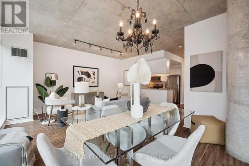 309 - 333 Adelaide Street E, Toronto, ON - Indoor Photo Showing Dining Room