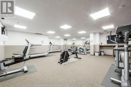 309 - 333 Adelaide Street E, Toronto (Moss Park), ON - Indoor Photo Showing Gym Room