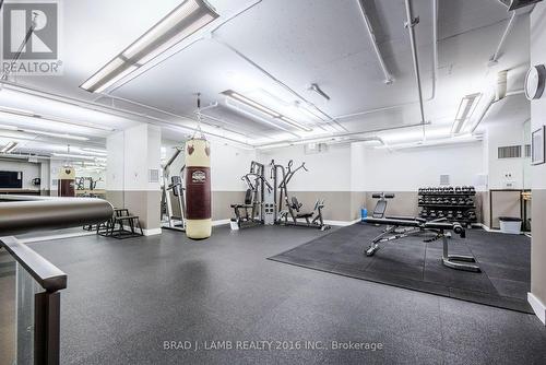 309 - 333 Adelaide Street E, Toronto (Moss Park), ON - Indoor Photo Showing Gym Room