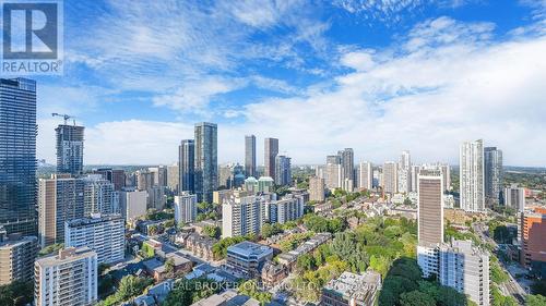 3605 - 50 Wellesley Street E, Toronto (Church-Yonge Corridor), ON - Outdoor With View