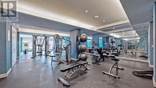 3605 - 50 Wellesley Street E, Toronto (Church-Yonge Corridor), ON - Indoor Photo Showing Gym Room