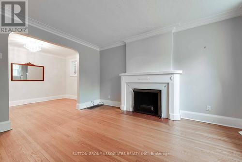 118 Everden Road, Toronto, ON - Indoor Photo Showing Living Room With Fireplace