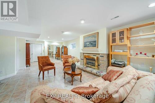 69 Kirkhill Place, Vaughan, ON - Indoor Photo Showing Living Room With Fireplace