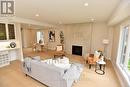 20 Clare Avenue, Hamilton (Hamilton Beach), ON  - Indoor Photo Showing Living Room With Fireplace 