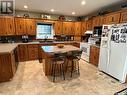 115 Herbert Street, Hazenmore, SK  - Indoor Photo Showing Kitchen With Double Sink 