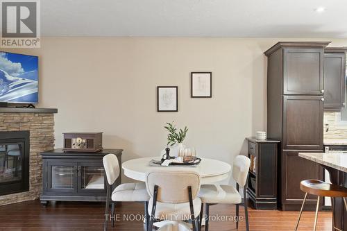 9 Woodburn Drive, Quinte West, ON - Indoor Photo Showing Dining Room With Fireplace