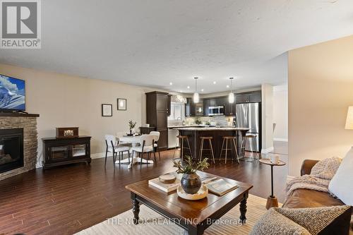 9 Woodburn Drive, Quinte West, ON - Indoor Photo Showing Living Room With Fireplace