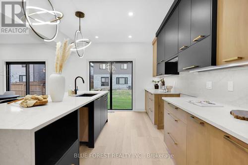 3762 Somerston Crescent, London, ON - Indoor Photo Showing Kitchen With Upgraded Kitchen