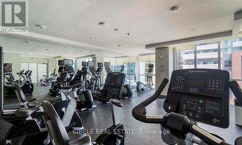 2801 - 4099 Brickstone Mews, Mississauga, ON - Indoor Photo Showing Gym Room