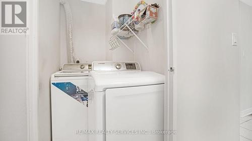 608 - 21 Markbrook Lane, Toronto (Mount Olive-Silverstone-Jamestown), ON - Indoor Photo Showing Laundry Room