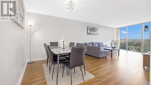 608 - 21 Markbrook Lane, Toronto (Mount Olive-Silverstone-Jamestown), ON - Indoor Photo Showing Dining Room