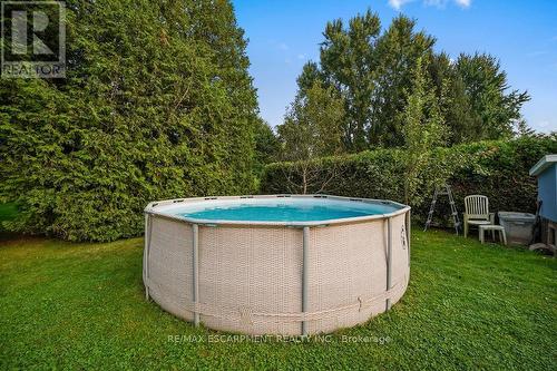 577 Glancaster Road, Hamilton (Airport Employment Area), ON - Outdoor With Above Ground Pool With Backyard