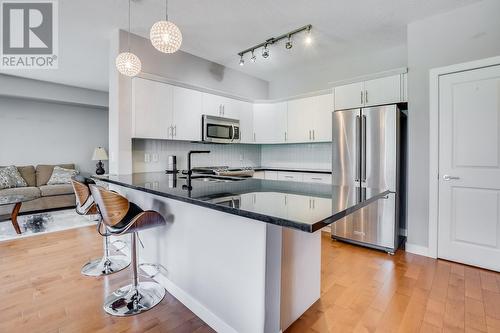 3645 Carrington Road Unit# 414, West Kelowna, BC - Indoor Photo Showing Kitchen With Stainless Steel Kitchen