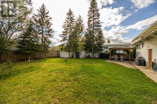 195 Watson Crescent, Prince George, BC - Outdoor With Deck Patio Veranda With Backyard