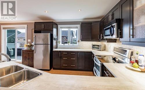 22 Augusta Court, St. John'S, NL - Indoor Photo Showing Kitchen With Double Sink