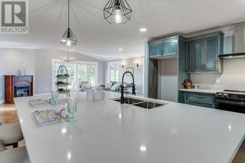 244 Main Road, Green'S Harbour, NL - Indoor Photo Showing Kitchen With Double Sink With Upgraded Kitchen