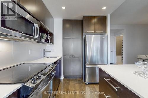 1218 - 100 Harrison Garden Boulevard, Toronto, ON - Indoor Photo Showing Kitchen With Stainless Steel Kitchen With Upgraded Kitchen