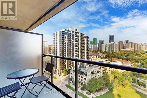 1218 - 100 Harrison Garden Boulevard, Toronto, ON - Outdoor With Balcony With View