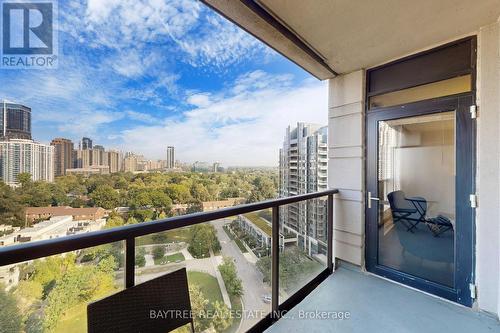 1218 - 100 Harrison Garden Boulevard, Toronto (Willowdale East), ON - Outdoor With Balcony With View With Exterior