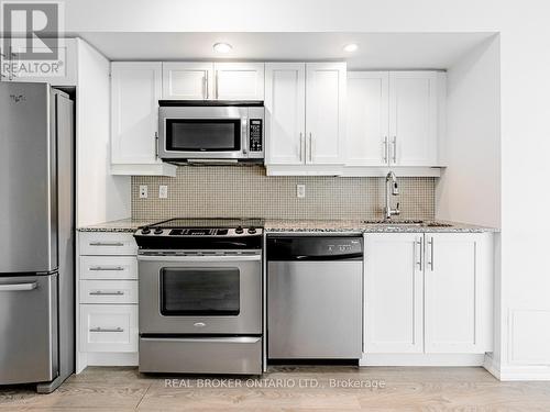 711 - 65 East Liberty Street, Toronto (Niagara), ON - Indoor Photo Showing Kitchen With Stainless Steel Kitchen With Upgraded Kitchen