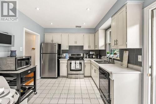 18 Panama Court S, Toronto, ON - Indoor Photo Showing Kitchen With Stainless Steel Kitchen With Double Sink