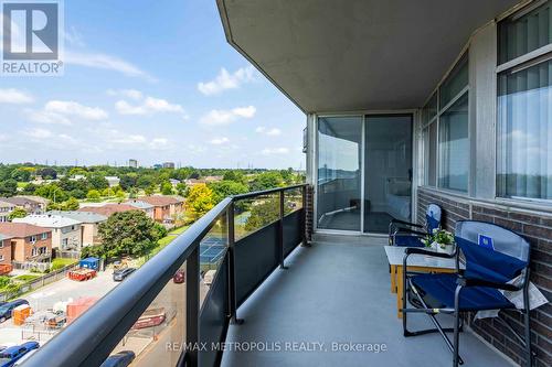 808 - 3151 Bridletowne Circle, Toronto (L'Amoreaux), ON - Outdoor With Balcony With View With Exterior