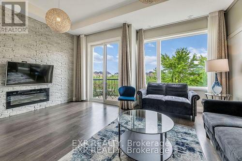 60 Cassila Way, Vaughan (Vellore Village), ON - Indoor Photo Showing Living Room With Fireplace