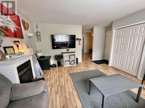 1288 Lark Avenue, Quesnel, BC - Indoor Photo Showing Living Room With Fireplace