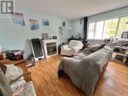 1288 Lark Avenue, Quesnel, BC - Indoor Photo Showing Living Room With Fireplace