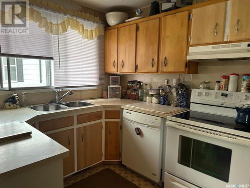 1611 Lawton Crescent, La Ronge, SK - Indoor Photo Showing Kitchen With Double Sink